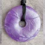 Teething Bling Pendant - Violet Shimmer